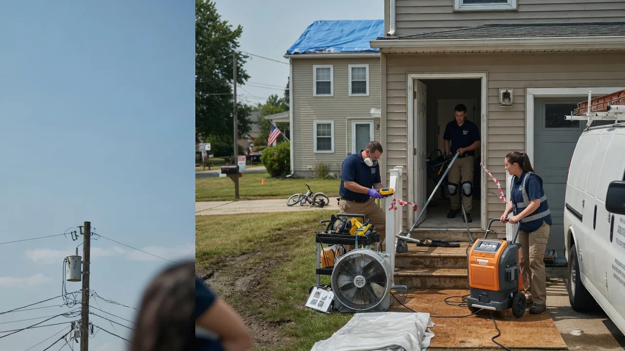 Water Damage Repair in Andover, IA near me